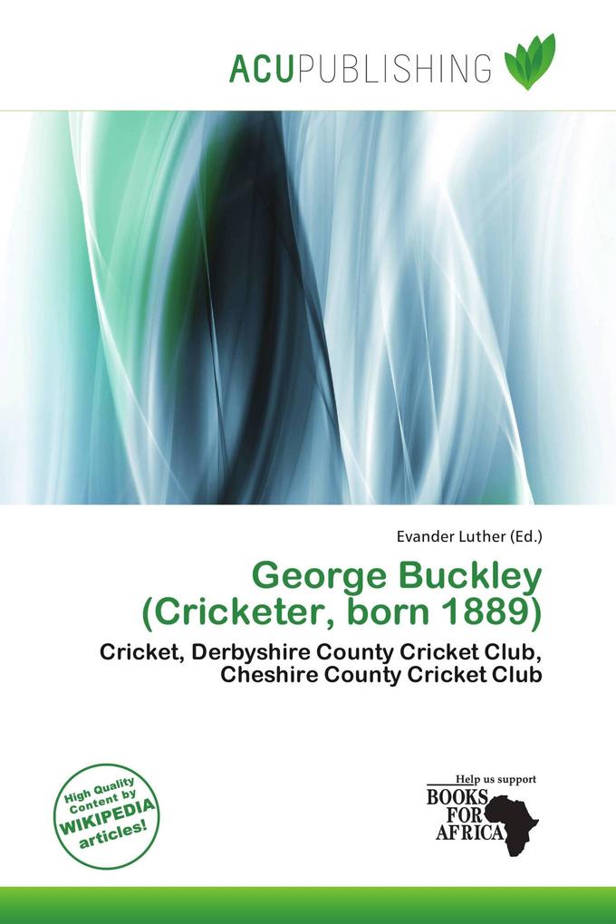 George Buckley (Cricketer born 1889)