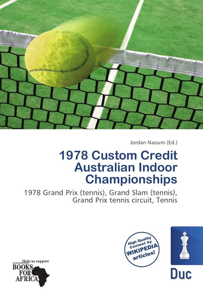 1978 Custom Credit Australian Indoor Championships