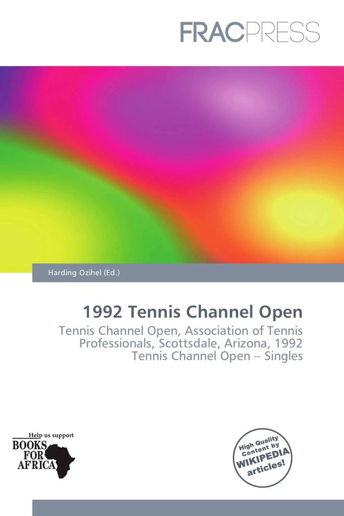1992 Tennis Channel Open