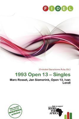 1993 Open 13 - Singles