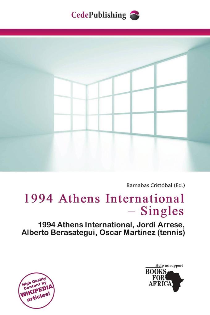 1994 Athens International - Singles
