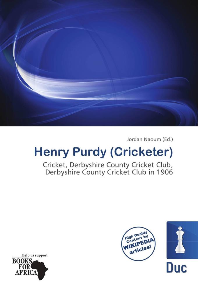Henry Purdy (Cricketer)