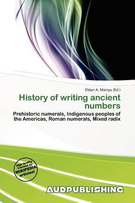History of writing ancient numbers