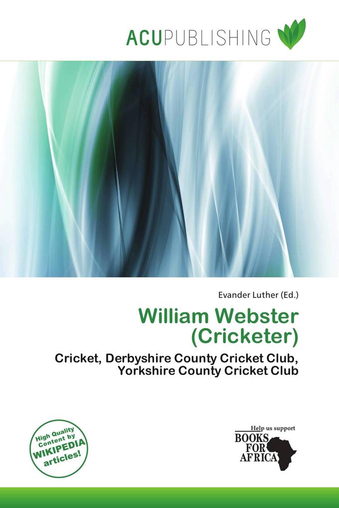 William Webster (Cricketer)