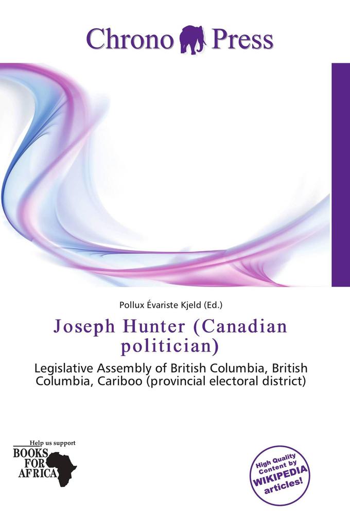 Joseph Hunter (Canadian politician)