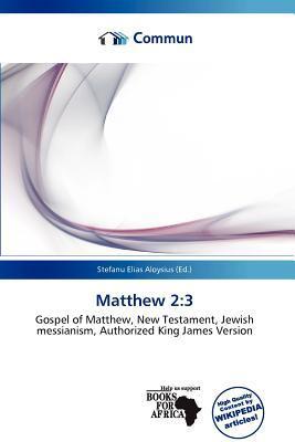 Matthew 2:3