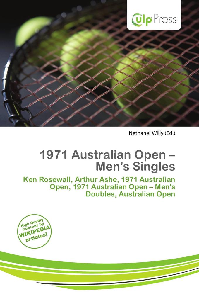 1971 Australian Open - Men's Singles