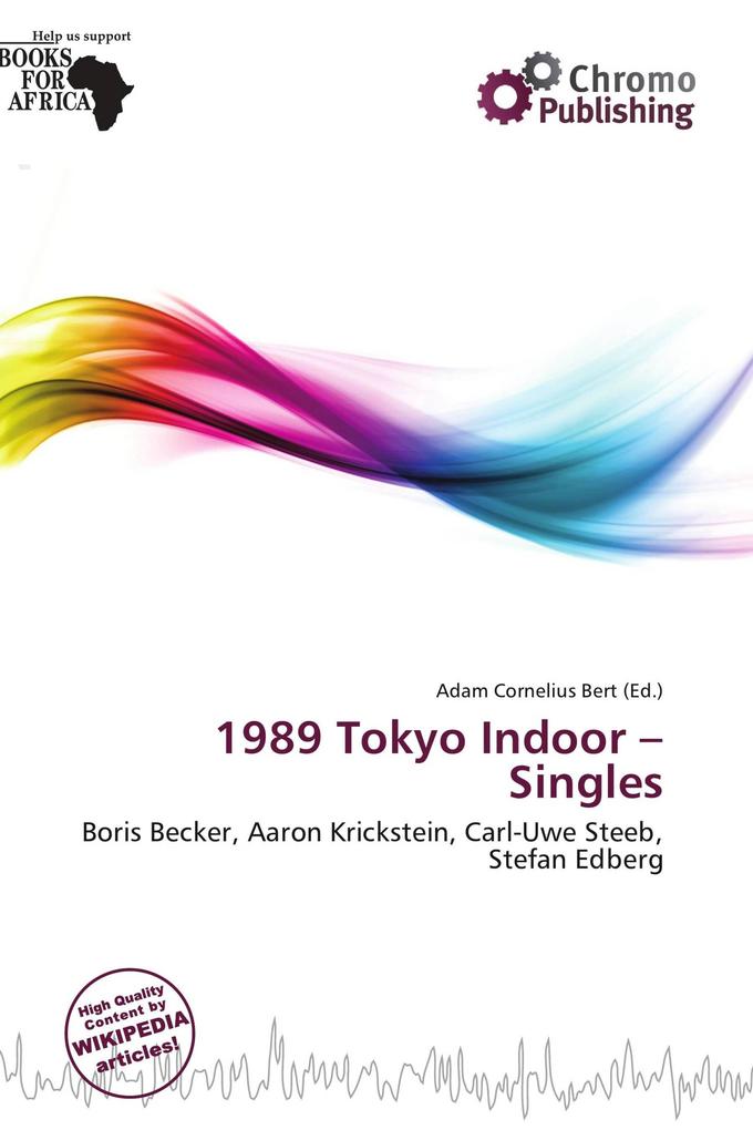 1989 Tokyo Indoor - Singles