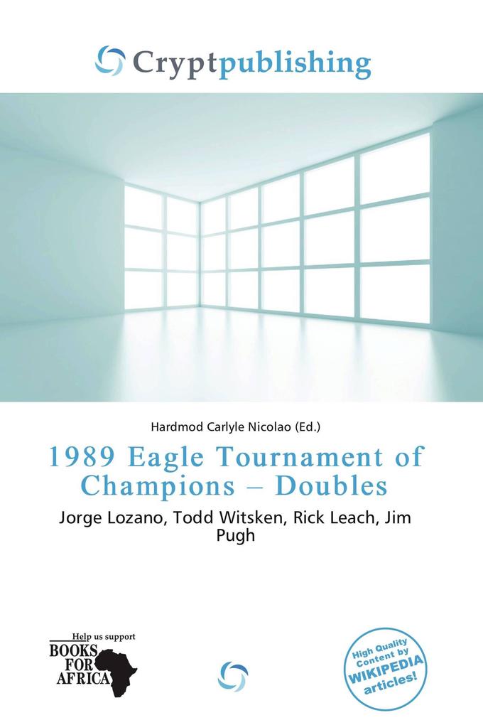 1989 Eagle Tournament of Champions - Doubles
