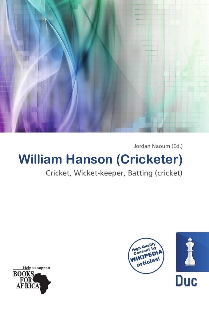 William Hanson (Cricketer)