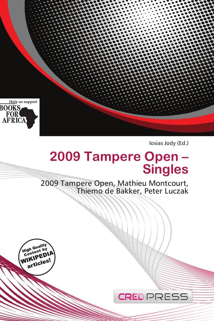 2009 Tampere Open - Singles
