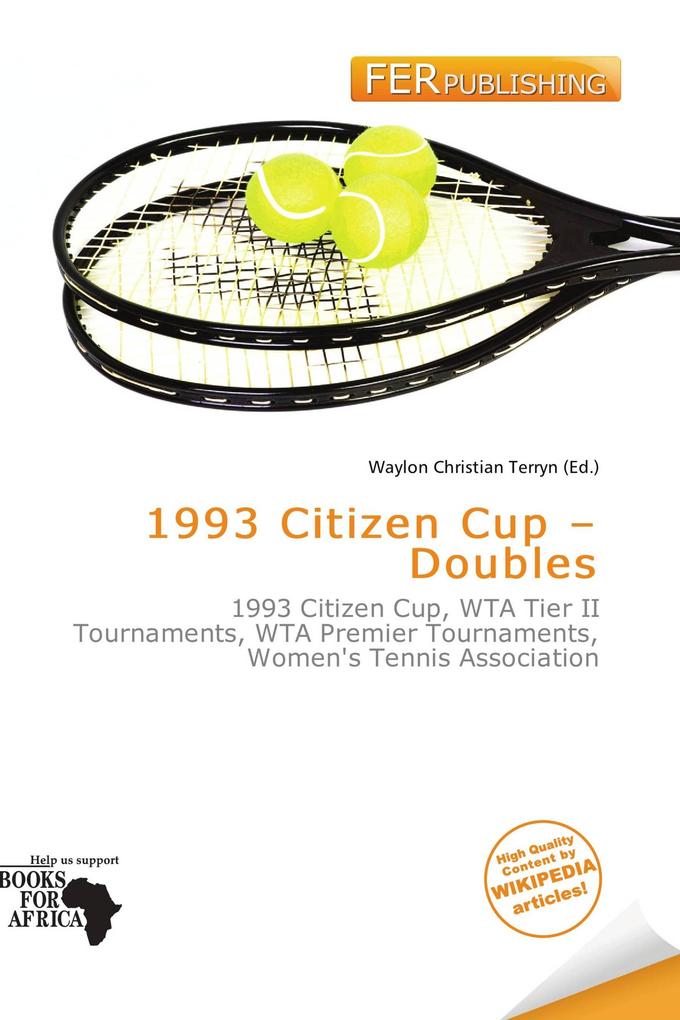 1993 Citizen Cup - Doubles