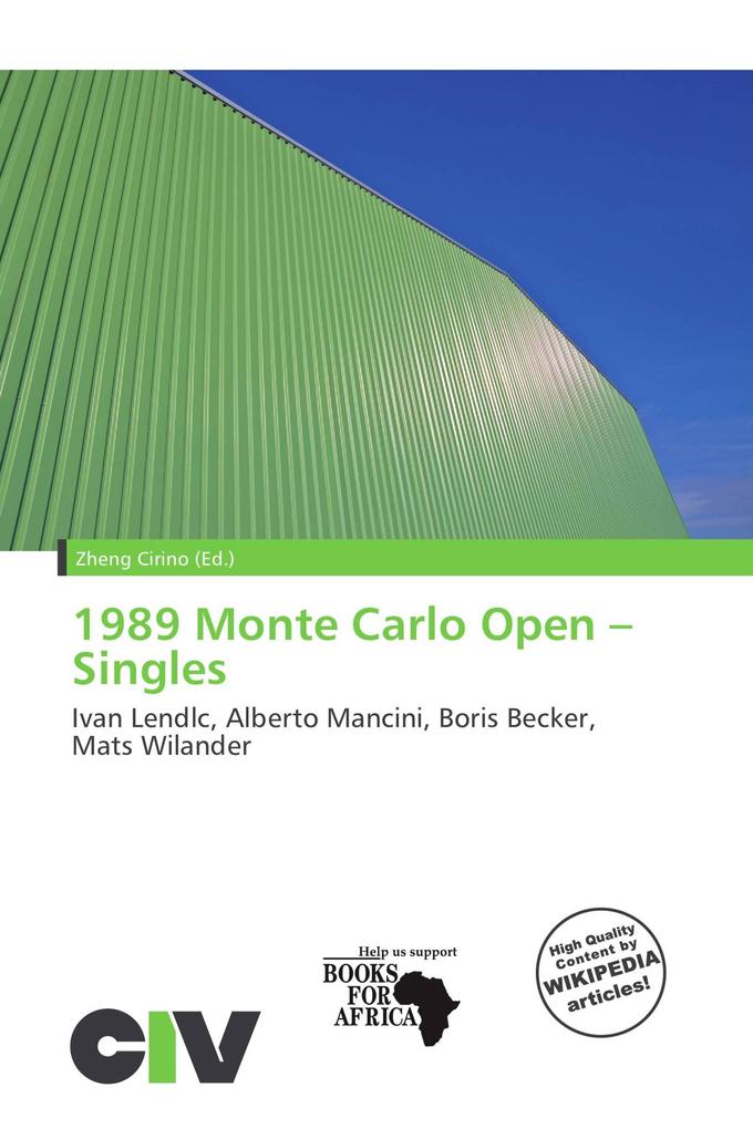 1989 Monte Carlo Open - Singles