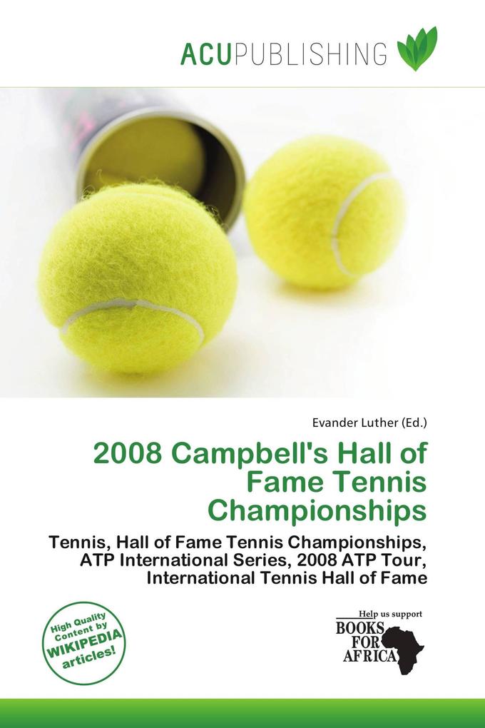 2008 Campbell's Hall of Fame Tennis Championships