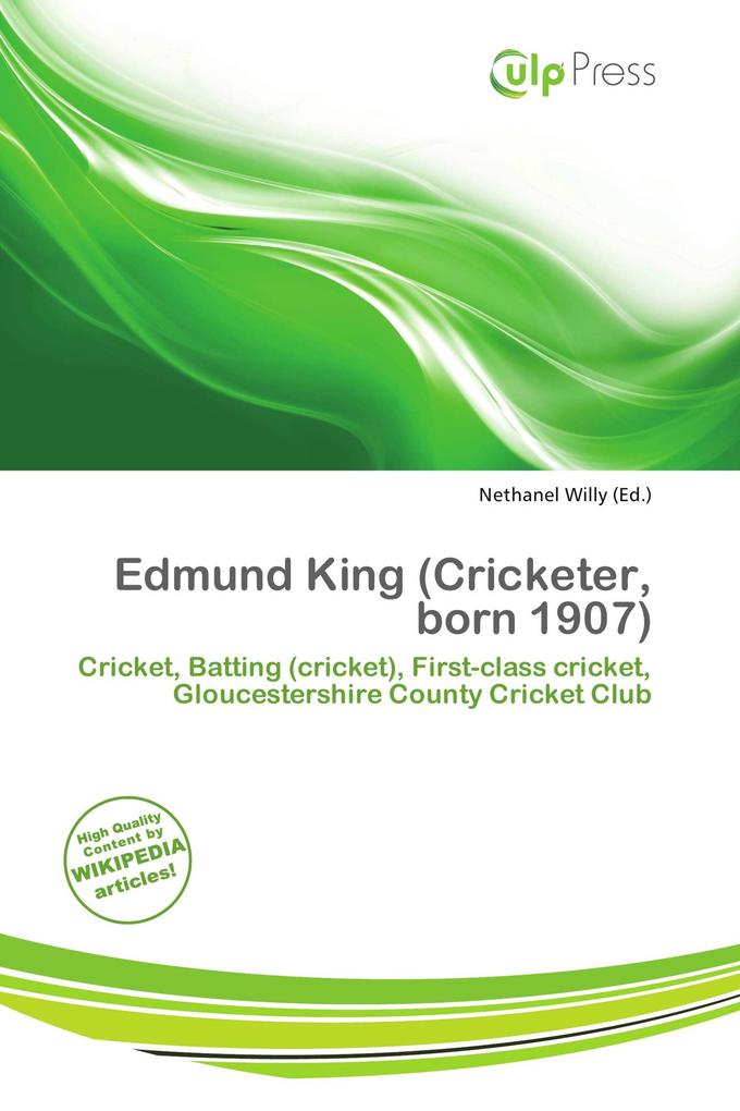 Edmund King (Cricketer born 1907)