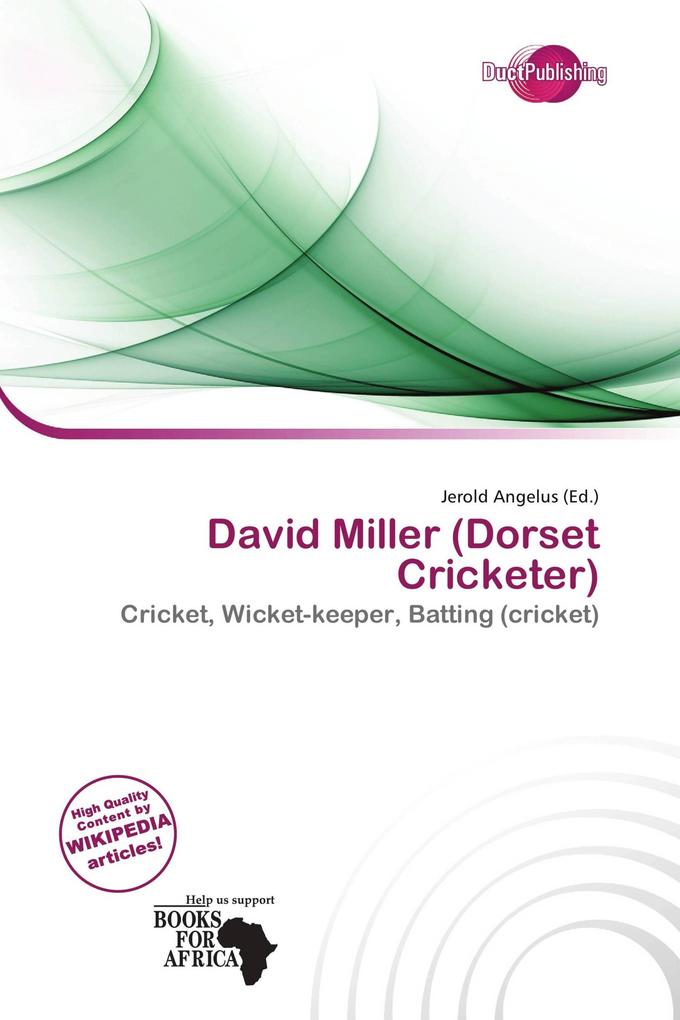 David Miller (Dorset Cricketer)