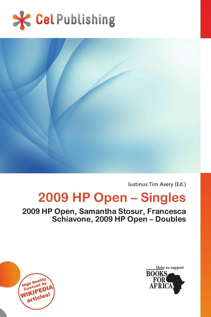 2009 HP Open - Singles