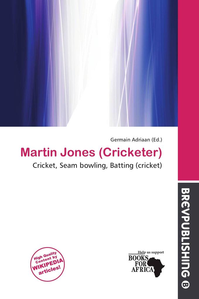 Martin Jones (Cricketer)