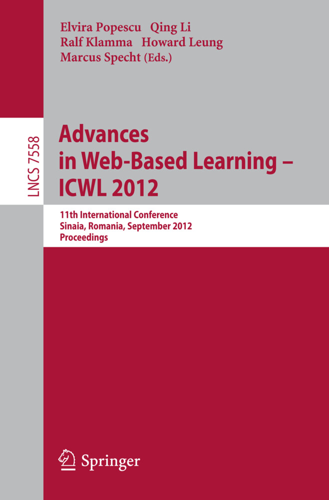 Advances in Web-based Learning - ICWL 2012