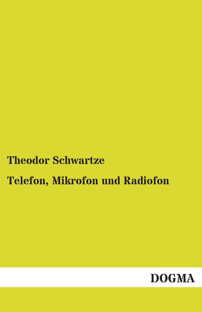 Telefon Mikrofon und Radiofon