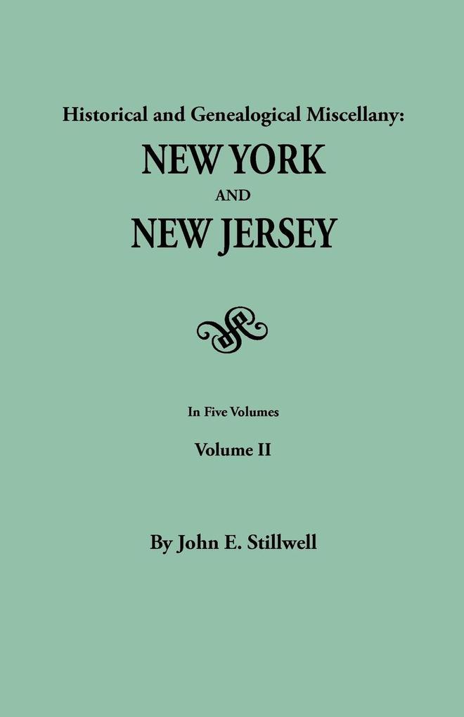 Historical and Genealogical Miscellany