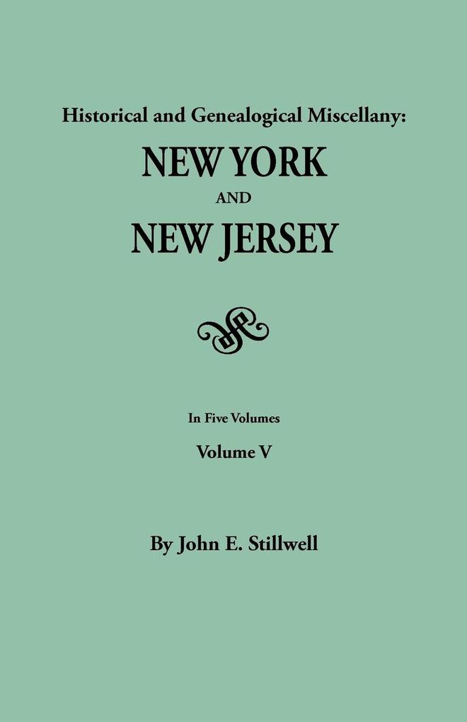 Historical and Genealogical Miscellany