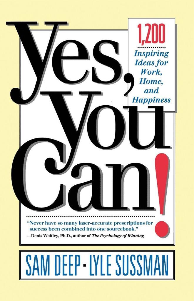 Yes You Can