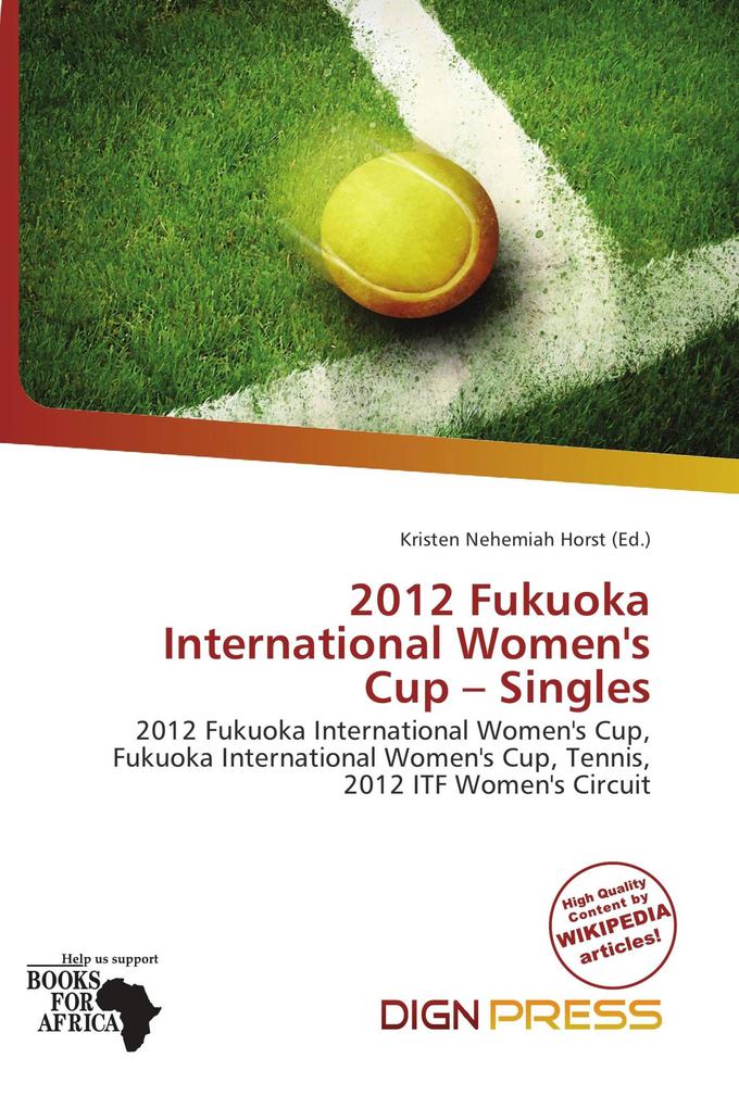2012 Fukuoka International Women's Cup - Singles
