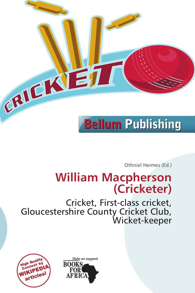 William Macpherson (Cricketer)