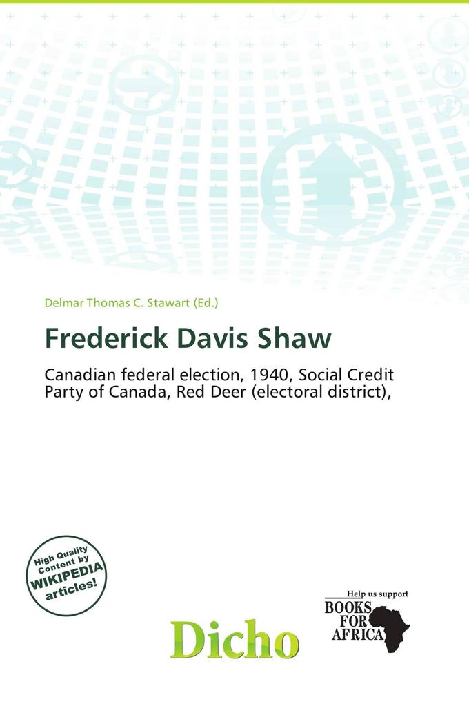 Frederick Davis Shaw