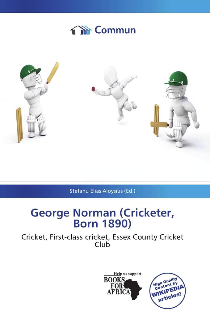 George Norman (Cricketer Born 1890)