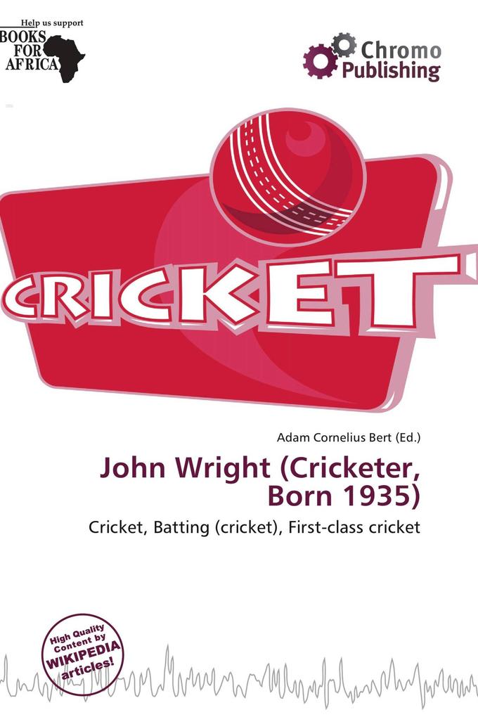 John Wright (Cricketer Born 1935)