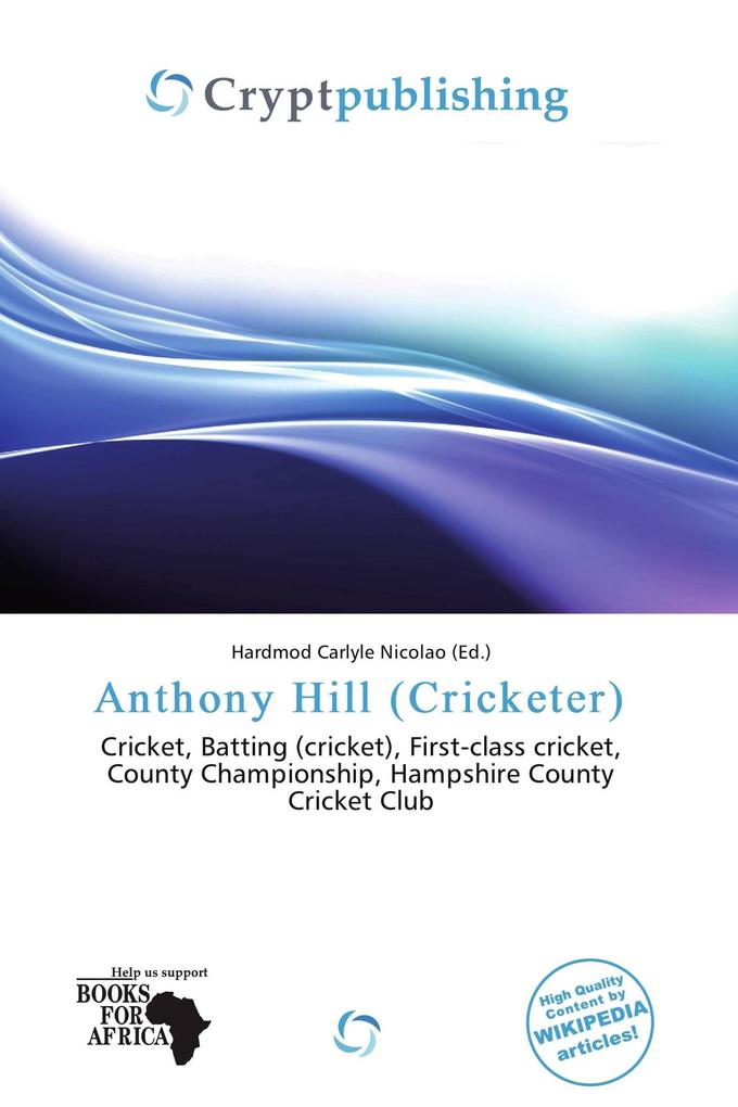 Anthony Hill (Cricketer)