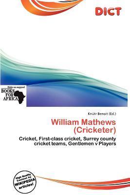 William Mathews (Cricketer)