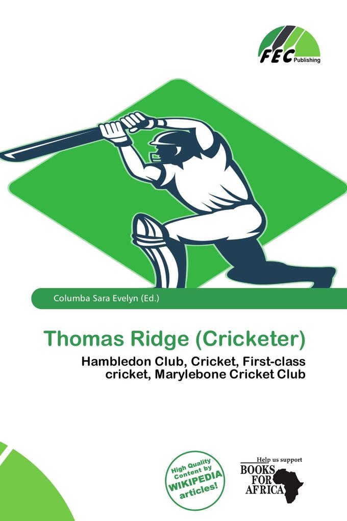 Thomas Ridge (Cricketer)