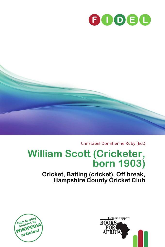 William Scott (Cricketer born 1903)