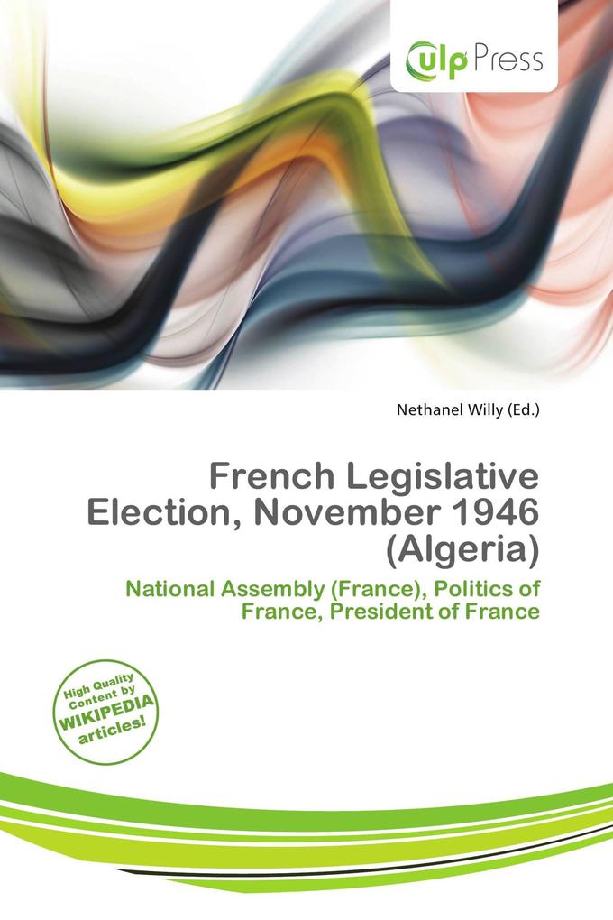 French Legislative Election November 1946 (Algeria)