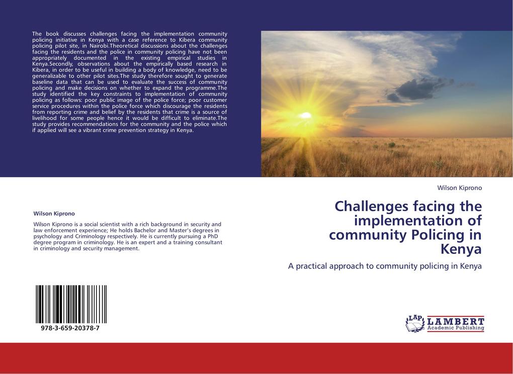 Challenges facing the implementation of community Policing in Kenya