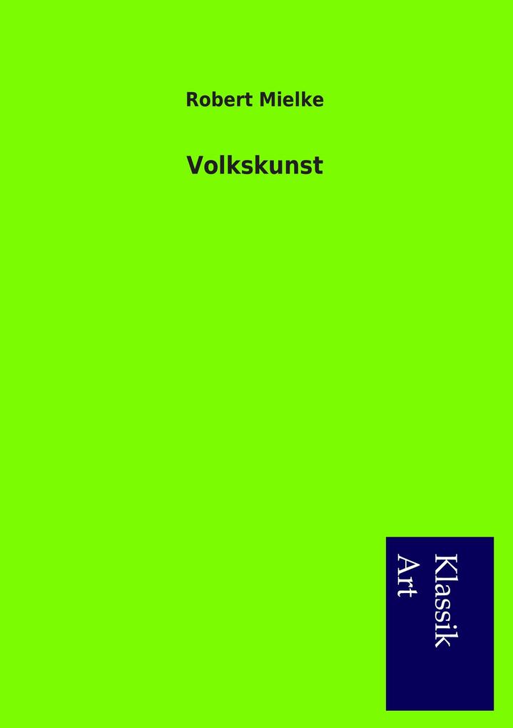 Volkskunst