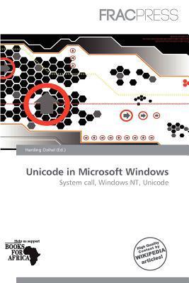 Unicode in Microsoft Windows