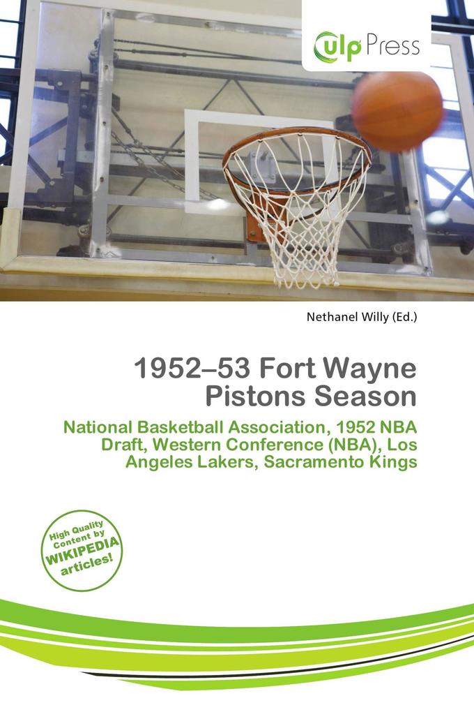 1952-53 Fort Wayne Pistons Season