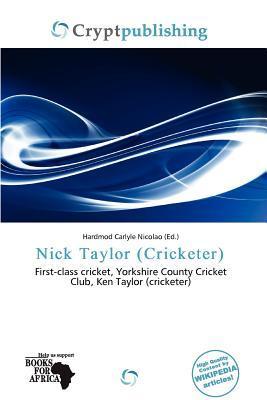 Nick Taylor (Cricketer)