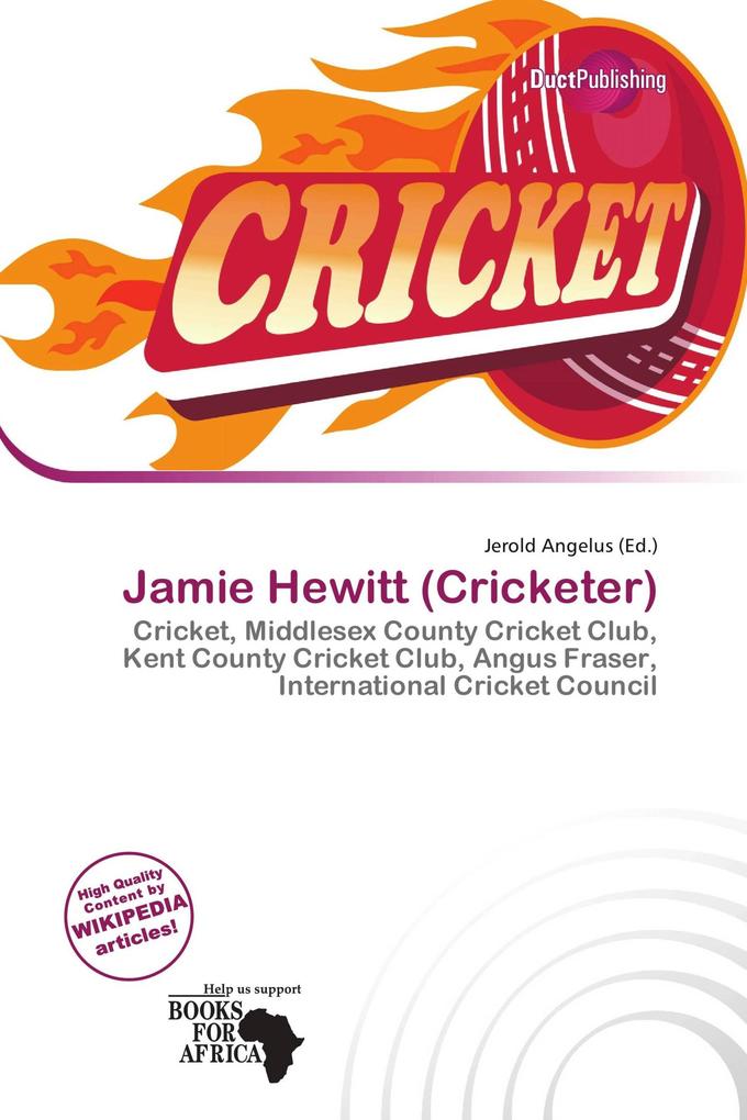 Jamie Hewitt (Cricketer)