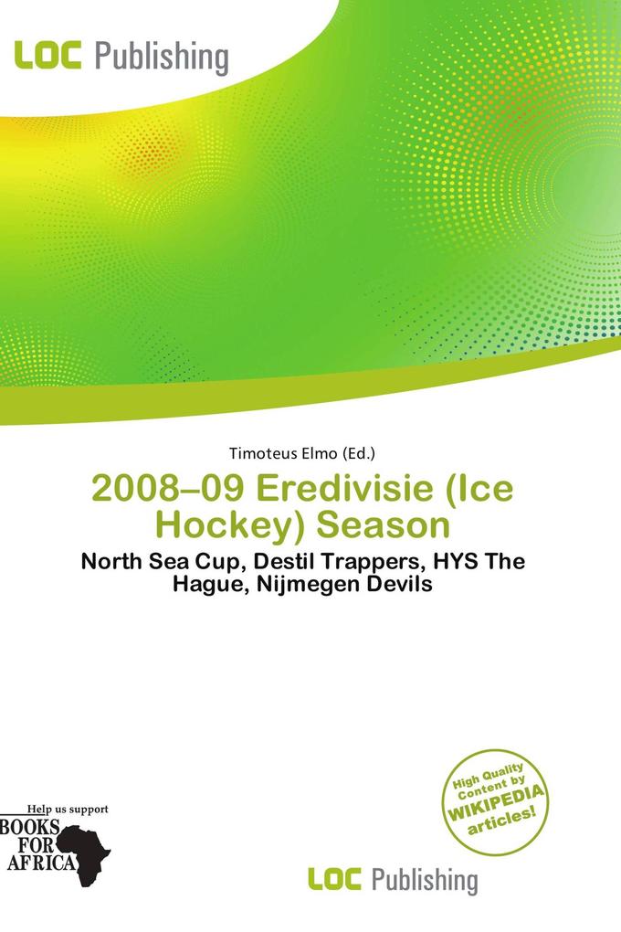 2008-09 Eredivisie (Ice Hockey) Season