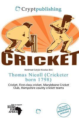Thomas Nicoll (Cricketer born 1798)