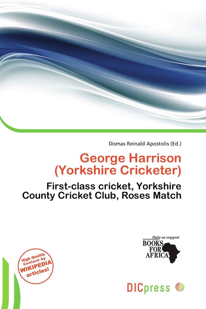 George Harrison (Yorkshire Cricketer)