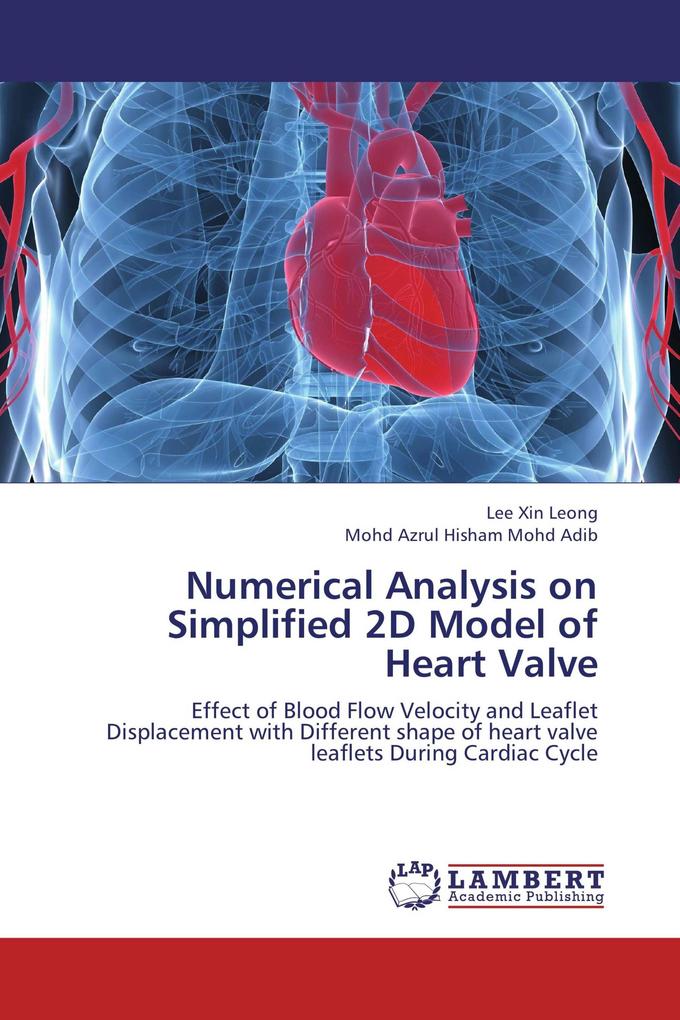 Numerical Analysis on Simplified 2D Model of Heart Valve