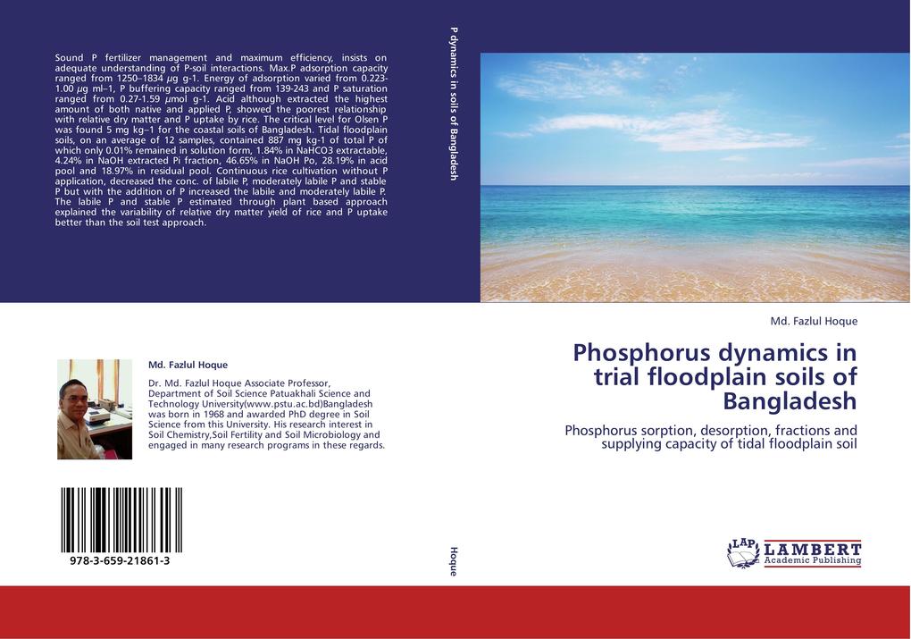 Phosphorus dynamics in trial floodplain soils of Bangladesh