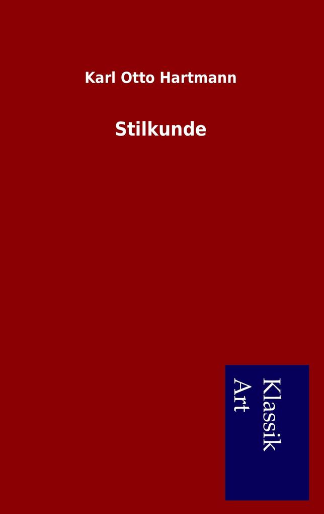 Stilkunde