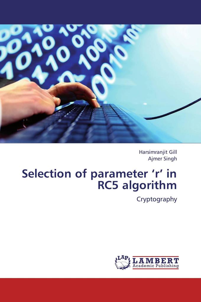 Selection of parameter 'r' in RC5 algorithm